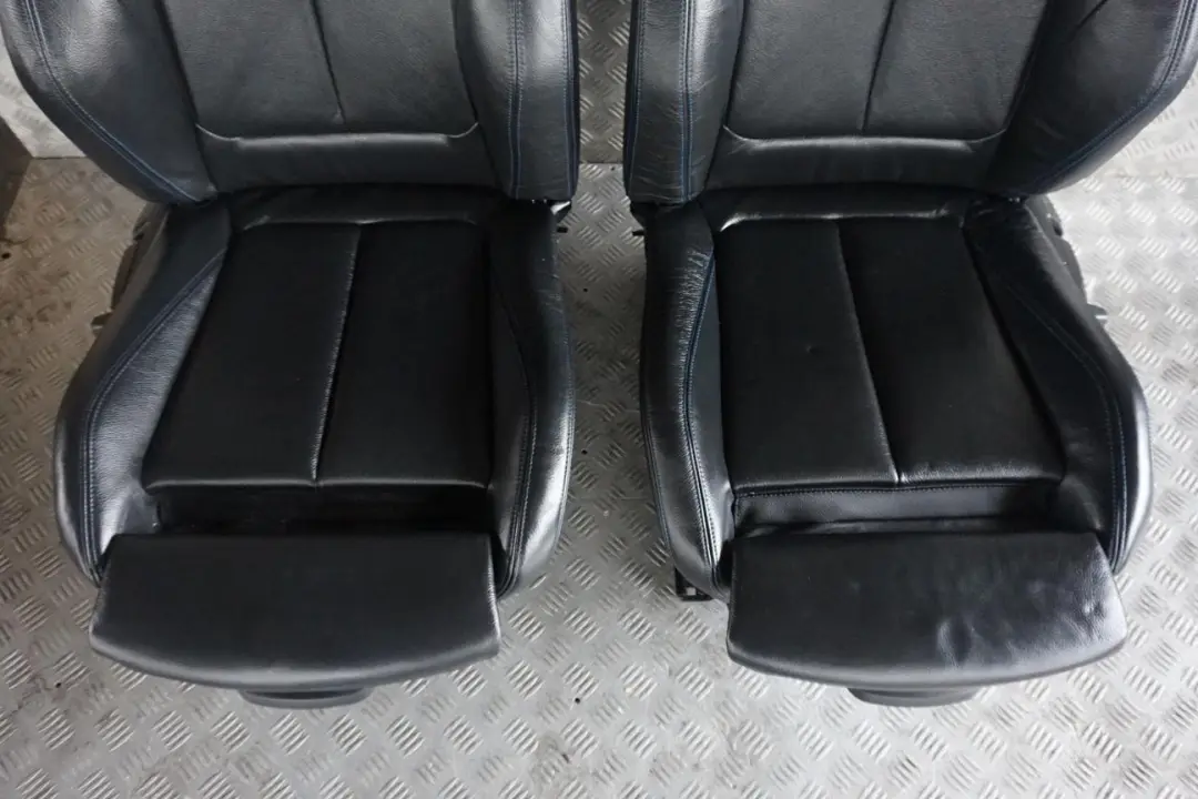 Leather Interior Seats with Door Cards to BMW 1 Series M Sport Black with Part number F21 LCI BMW 1 Series M Sport Black Leather Interior Seats with Door Cards - SKU F21 LCI SPORT Black Leather Seats - Part number F21 LCI