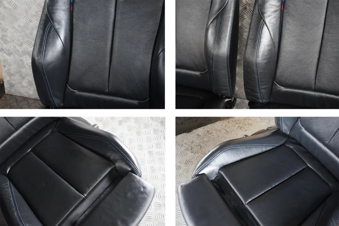 Leather Interior Seats with Door Cards to BMW 1 Series M Sport Black with Part number F21 LCI BMW 1 Series M Sport Black Leather Interior Seats with Door Cards - SKU F21 LCI SPORT Black Leather Seats - Part number F21 LCI