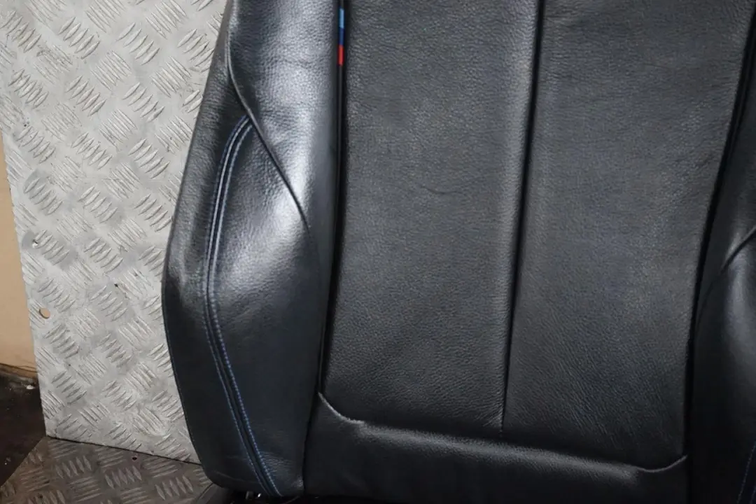 Leather Interior Seats with Door Cards BMW 1 Series M Sport Black - SKU F21 LCI SPORT Black Leather Seats - Part number F21 LCI