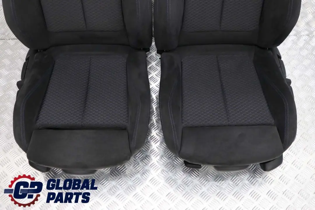 BMW M Sport Cloth Fabric Hexagon Alcantara Interior Seats with Door Cards - SKU F21 Sport Alcantara Seats-1 - Part number F21