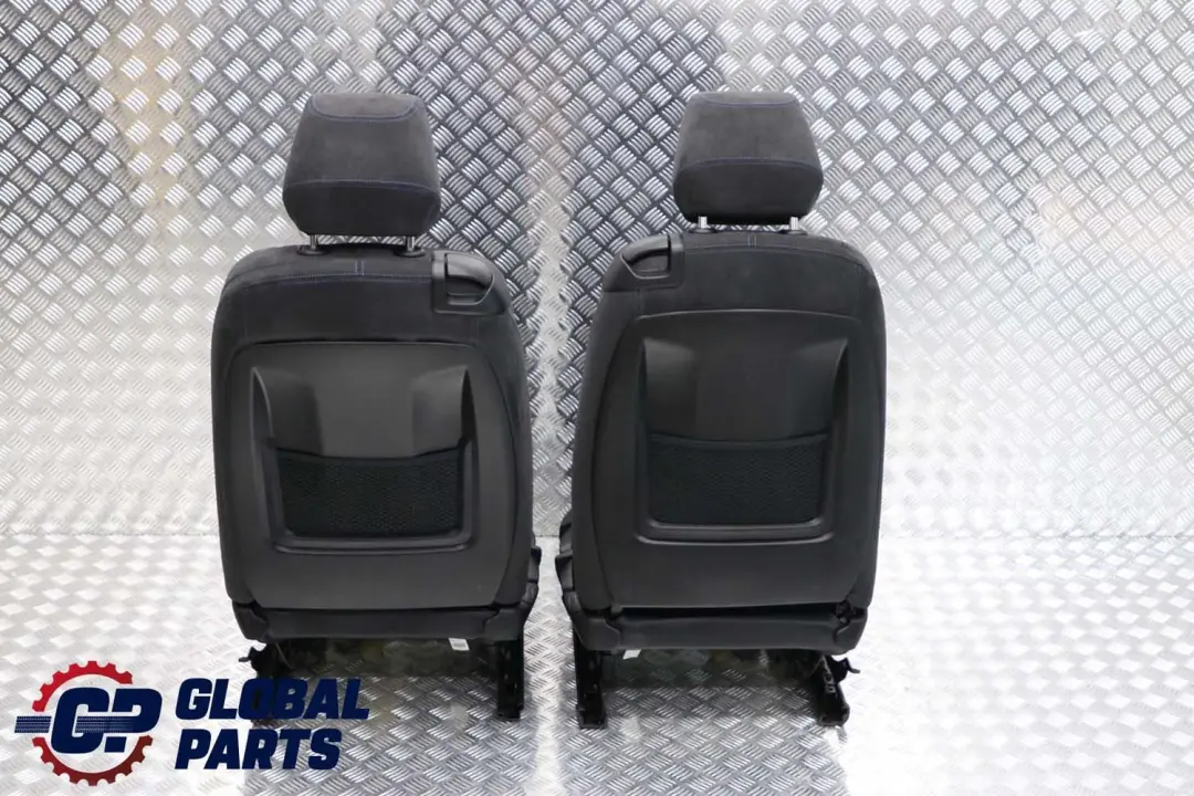 BMW M Sport Cloth Fabric Hexagon Alcantara Interior Seats with Door Cards - SKU F21 Sport Alcantara Seats-1 - Part number F21