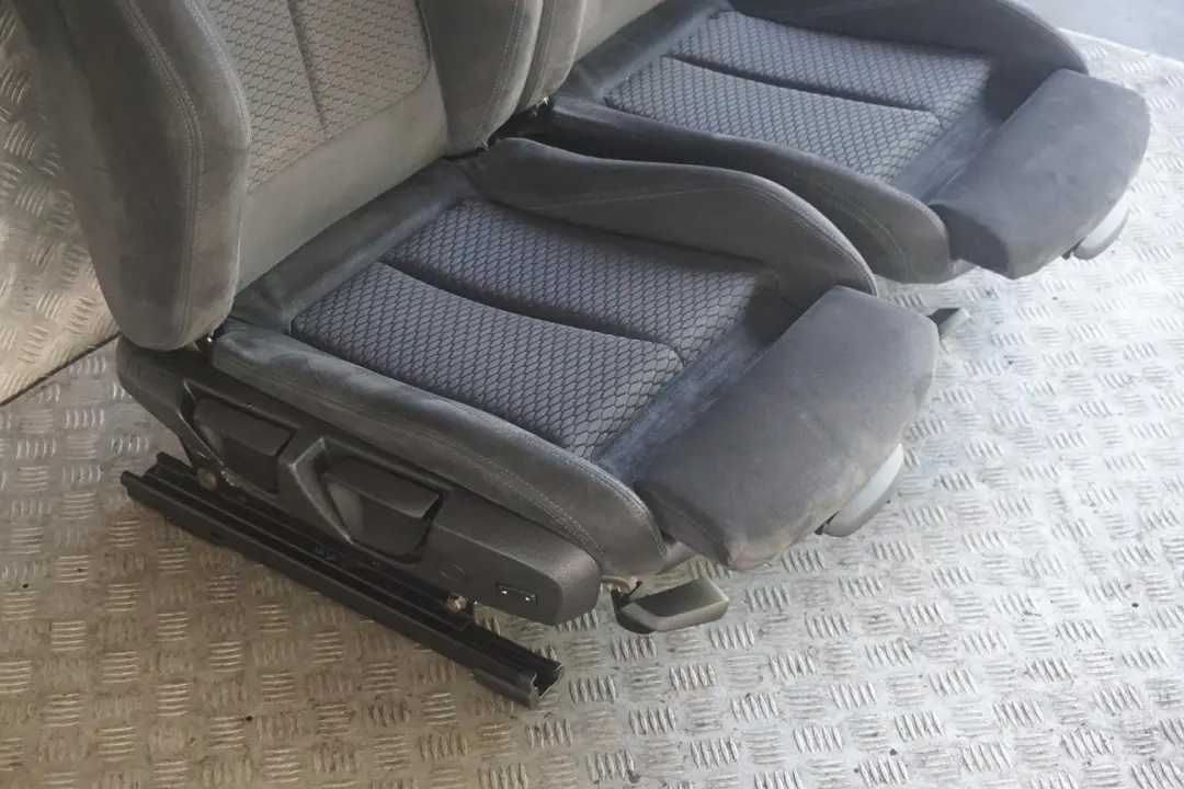 BMW 1 Series M Sport Fabric Hexagon Alcantara Interior Seats with Door Cards - SKU F21 Sport Alcantara Seats - Part number F21