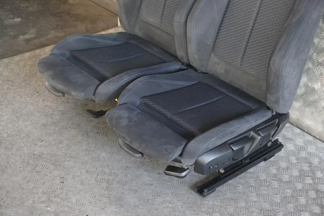 BMW 1 Series M Sport Fabric Hexagon Alcantara Interior Seats with Door Cards - SKU F21 Sport Alcantara Seats - Part number F21