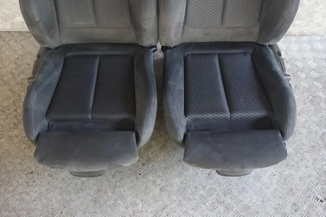 Fabric Hexagon Alcantara Interior Seats with Door Cards to BMW 1 Series M Sport with Part number F21 BMW 1 Series M Sport Fabric Hexagon Alcantara Interior Seats with Door Cards - SKU F21 Sport Alcantara Seats - Part number F21
