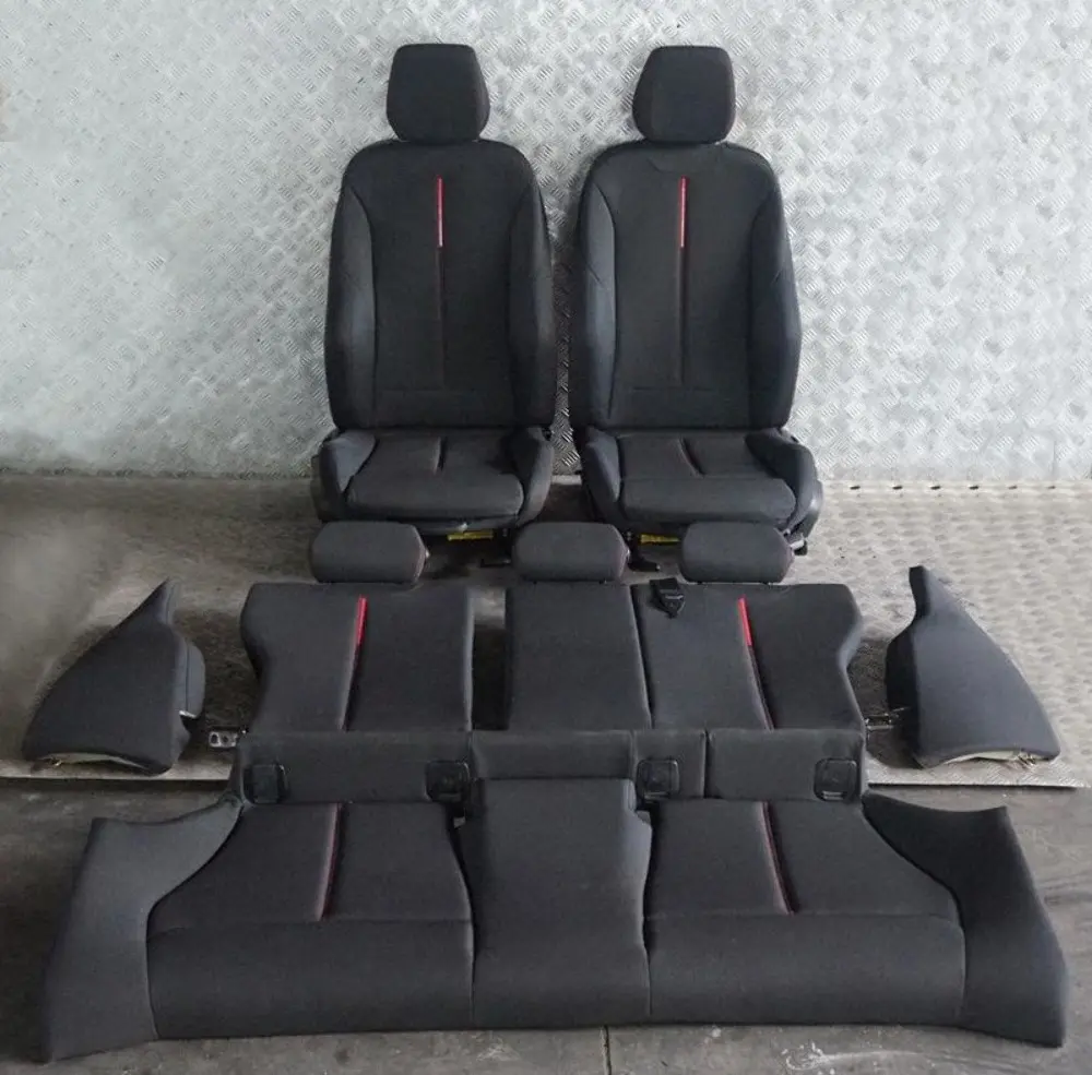  *BMW 1 er F21 Sport Stoff Innensitze Sitze innen + Türverkleidung vorne hinten - SKU F21 Sport Cloth Interior Seats - Teilenummer F21 Sport Cloth Interior Seats