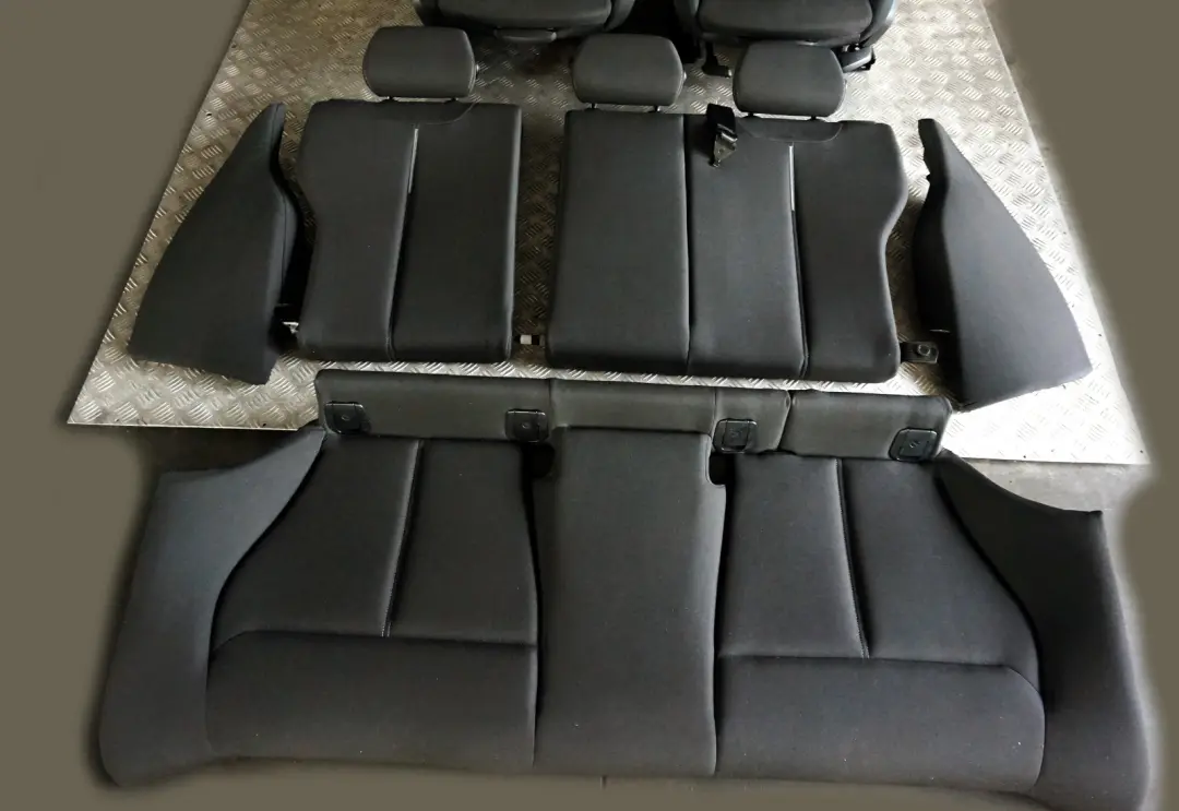 Cloth Fabric Track Interior Rear Seats Backrest Bench to BMW 1 Series Sport with Part number F21 BMW 1 Series Sport Cloth Fabric Track Interior Rear Seats Backrest Bench - SKU F21 Sport Cloth Rear Seats BEL1 - Part number F21