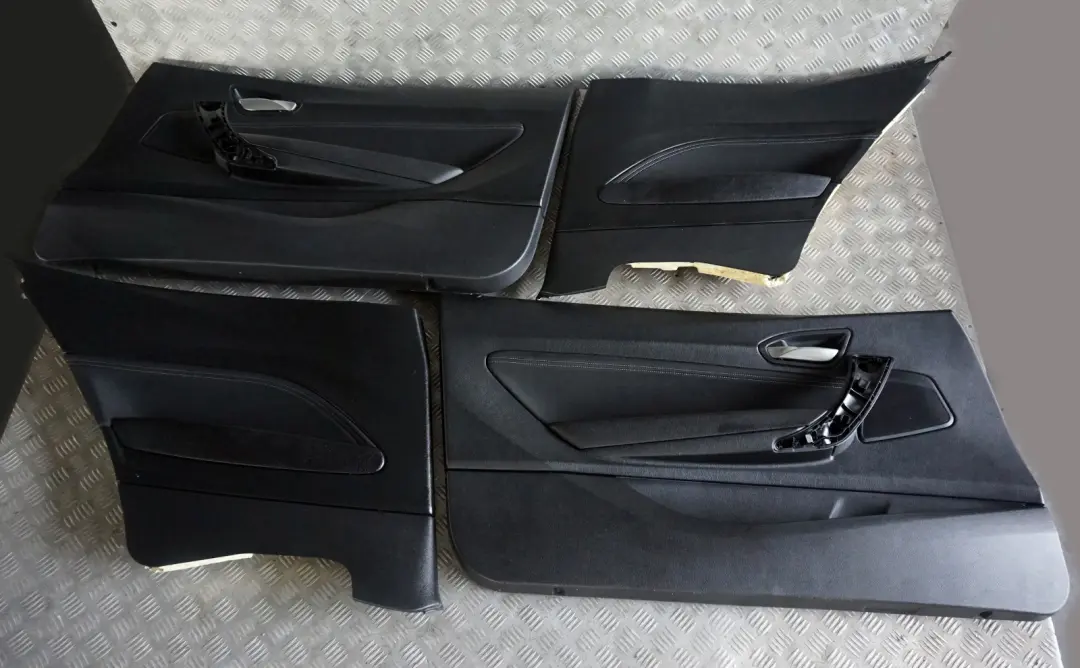 BMW 1 Series Sport Cloth Fabric Track Interior Seats and Door Cards - SKU F21 Sport Cloth Seats BEL1 - Part number F21