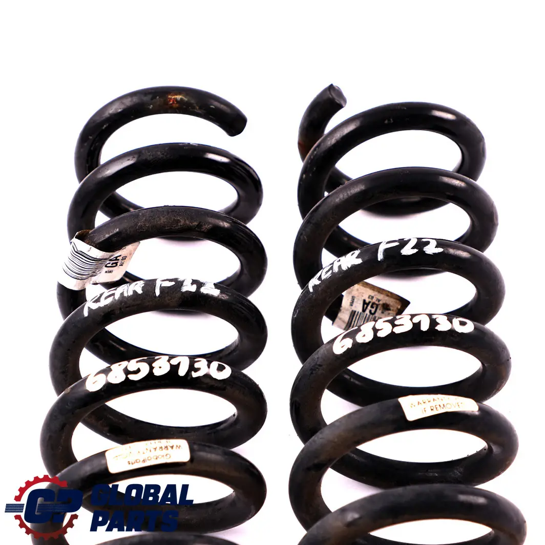 BMW F22 Schraubenfeder MSport GA Hinten Links Rechts Hinterachse Hinterachsfeder - SKU F22 GA Rear Coil Spring Set - Teilenummer F22 GA