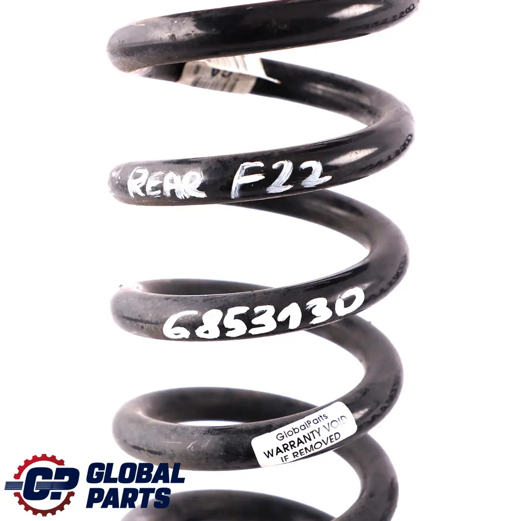 BMW F22 Schraubenfeder MSport GA Hinten Links Rechts Hinterachse Hinterachsfeder - SKU F22 GA Rear Coil Spring Set - Teilenummer F22 GA