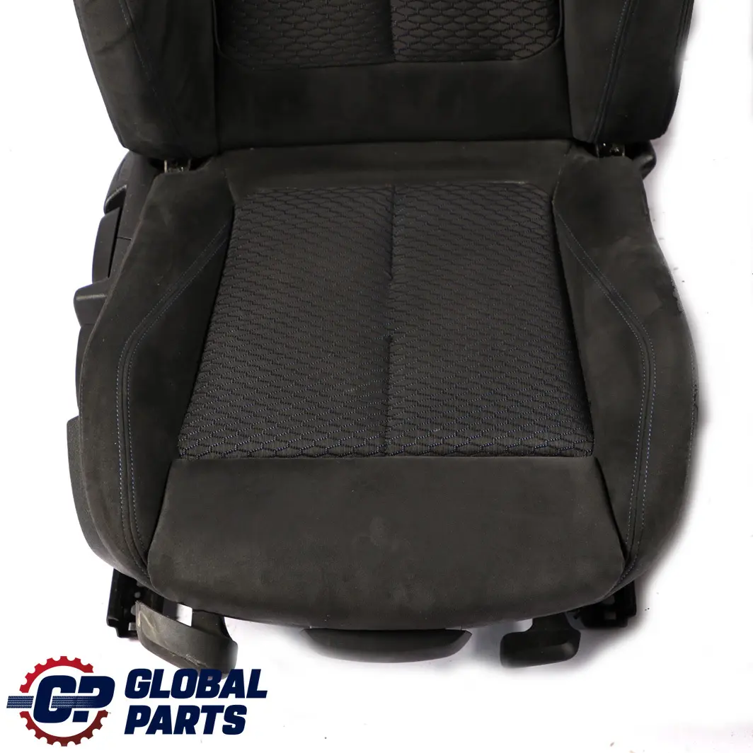 Cloth Fabric Hexagon Alcantara Interior Seats Door Cards to BMW Coupe M Sport with Part number F22 BMW Coupe M Sport Cloth Fabric Hexagon Alcantara Interior Seats Door Cards - SKU F22 Sport Alcantara Seats - Part number F22