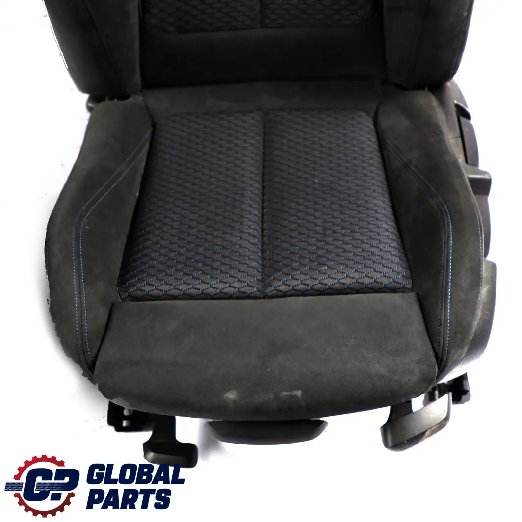 Cloth Fabric Hexagon Alcantara Interior Seats Door Cards to BMW Coupe M Sport with Part number F22 BMW Coupe M Sport Cloth Fabric Hexagon Alcantara Interior Seats Door Cards - SKU F22 Sport Alcantara Seats - Part number F22