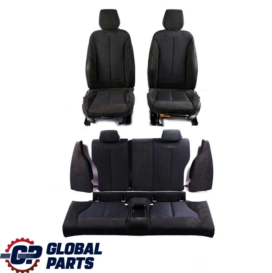BMW Coupe M Sport Cloth Fabric Hexagon Alcantara Interior Seats Door Cards - SKU F22 Sport Alcantara Seats - Part number F22