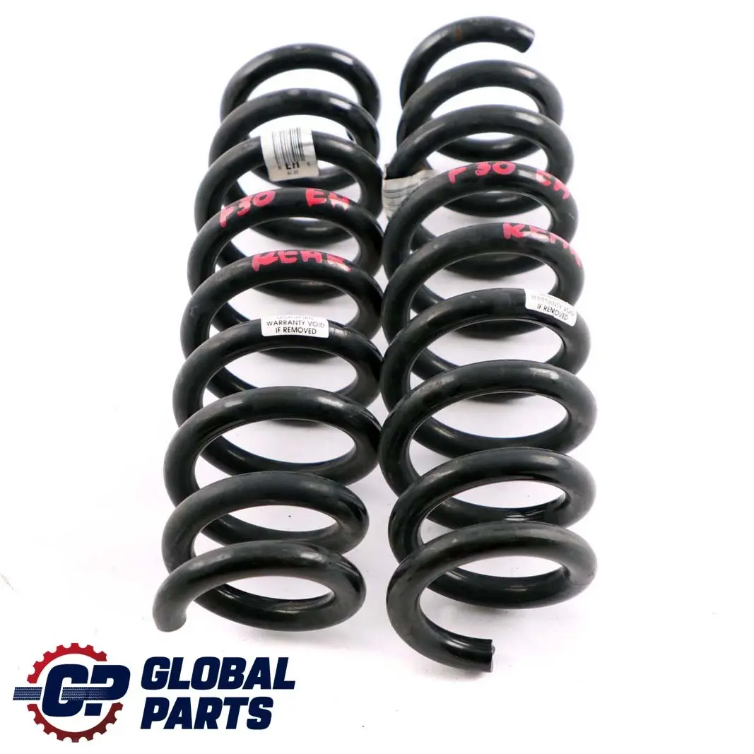 BMW F30 Hinterachsaufhängung Links Rechts Spiralfedernsatz EH - SKU F30 EH Rear Coil Spring Set - Teilenummer F30 EH