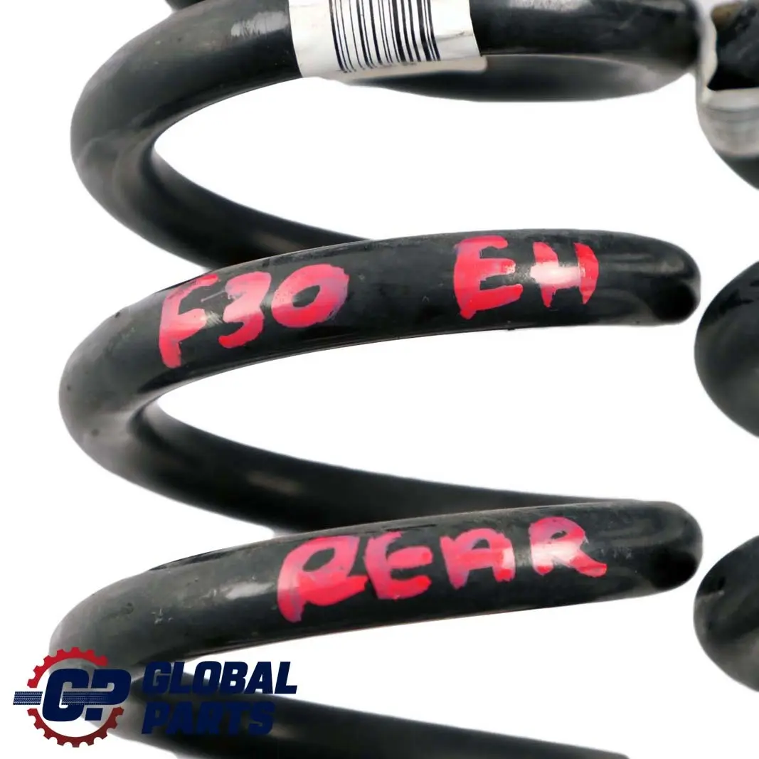 BMW F30 Hinterachsaufhängung Links Rechts Spiralfedernsatz EH - SKU F30 EH Rear Coil Spring Set - Teilenummer F30 EH