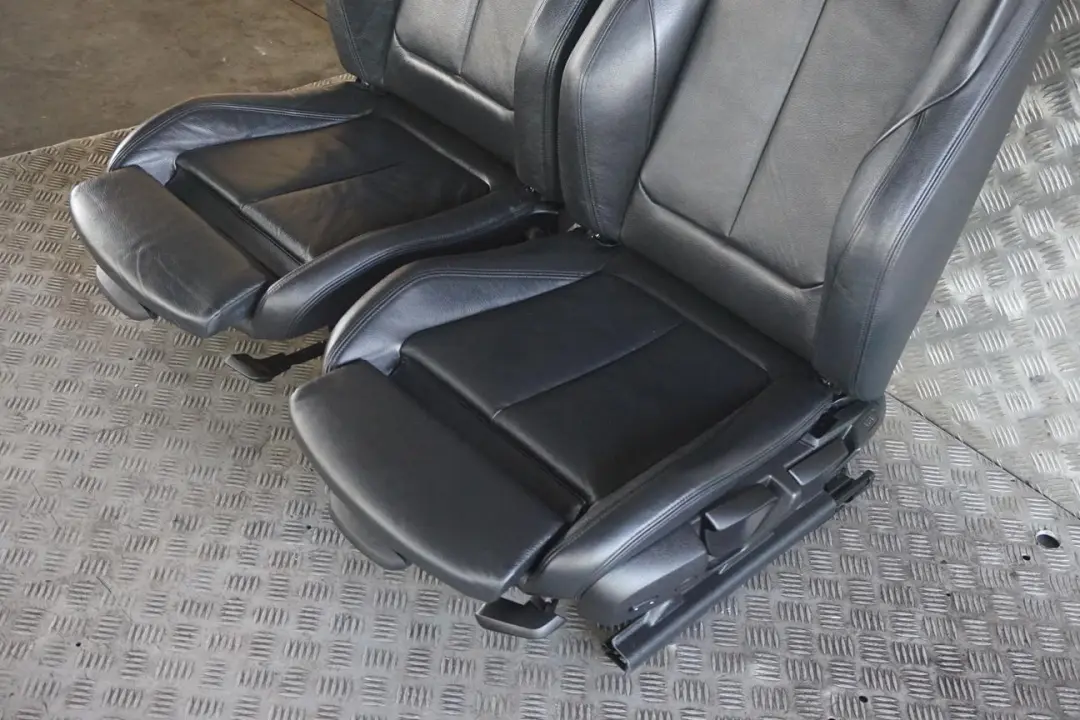 Leather Interior Seats with Airbag and Door Cards to BMW 3 Series M Sport Black with Part number F30 BMW 3 Series M Sport Black Leather Interior Seats with Airbag and Door Cards - SKU F30 Sport Black Leather Seats-1 - Part number F30
