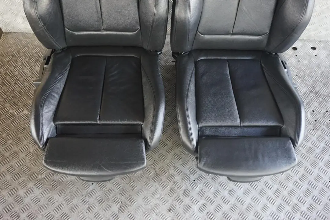 BMW 3 Series M Sport Black Leather Interior Seats with Airbag and Door Cards - SKU F30 Sport Black Leather Seats-1 - Part number F30