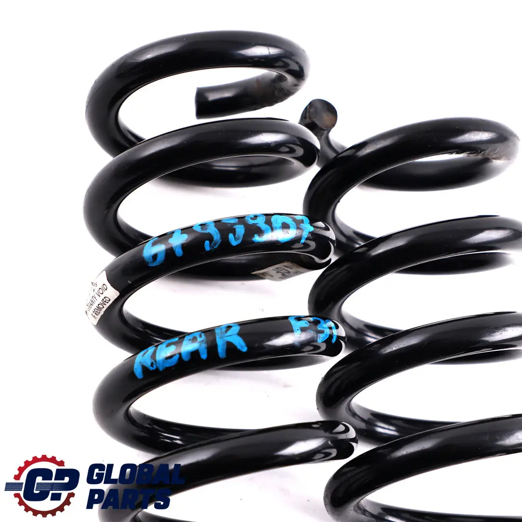 Left Right N/O/S GF Coil Spring Suspension Set to BMW F31 Rear with Part number F31 GF Rear Coil Spring Set BMW F31 Rear Left Right N/O/S GF Coil Spring Suspension Set - SKU F31-GF-Rear-Coil-Spring-Set - Part number F31 GF Rear Coil Spring Set