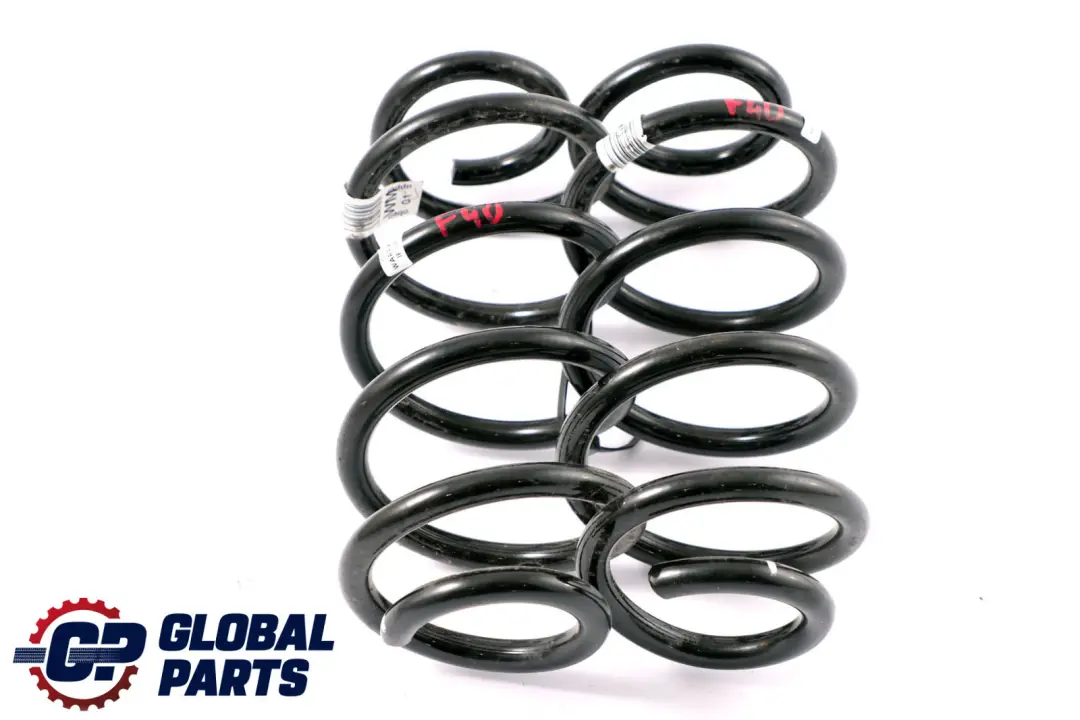 BMW 1 Series F40 WM Rear Left Right Coil Spring Set - SKU F40 WM Rear Coil Spring Set - Part number F40 WM Rear Coil Spring Set