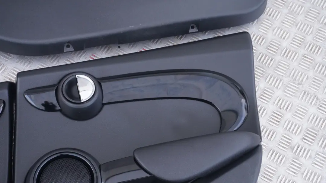 Cloth Interior Seats Double Stripe Carbon Black Door Cards to BMW Mini F55 Sport with Part number F55 Cloth Sport Seats BMW Mini F55 Sport Cloth Interior Seats Double Stripe Carbon Black Door Cards - SKU rhd-F55 Cloth Sport Seats - Part number F55 Cloth Sport Seats