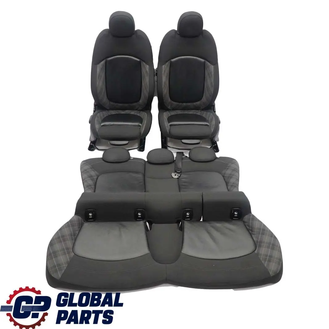 Fabric Cloth / Leather Interior Sport Seats Carbon Black to Mini Cooper One with Part number F55 Mini Cooper One Fabric Cloth / Leather Interior Sport Seats Carbon Black - SKU F55 Fabric / Leather Sport Seats (FYE1)-1 - Part number F55