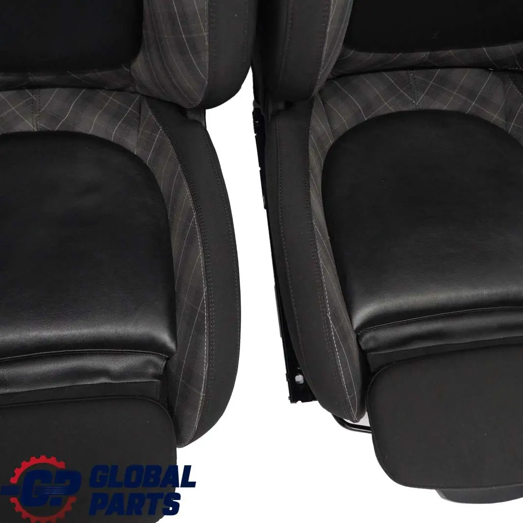 Tela / Cuero Interior Asientos Deportivos Negro Carbono para Mini Cooper One con número de pieza F55 Mini Cooper One Tela / Cuero Interior Asientos Deportivos Negro Carbono - SKU F55 Fabric / Leather Sport Seats (FYE1)-1 - Número de pieza F55