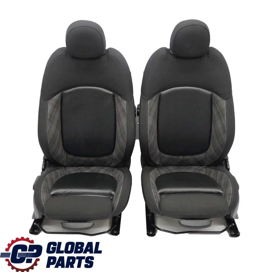 Mini Cooper One Sedili Sportivi Sport Spazi Interni Tessuto / pelle Nera - SKU F55 Fabric / Leather Sport Seats (FYE1)-1 - Numero di parte F55