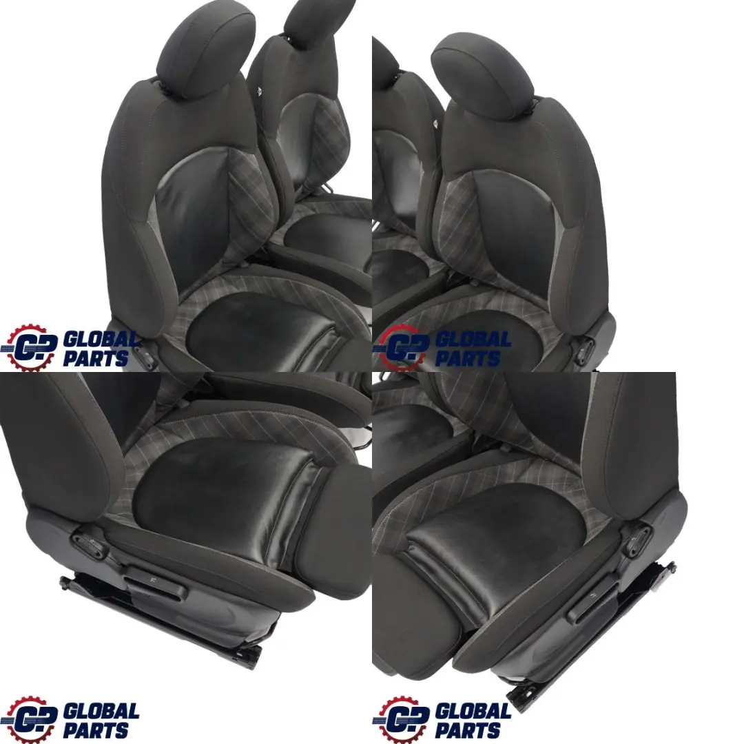 Sedili Sportivi Sport Spazi Interni Tessuto / pelle Nera per Mini Cooper One con numero di parte F55 Mini Cooper One Sedili Sportivi Sport Spazi Interni Tessuto / pelle Nera - SKU F55 Fabric / Leather Sport Seats (FYE1)-1 - Numero di parte F55