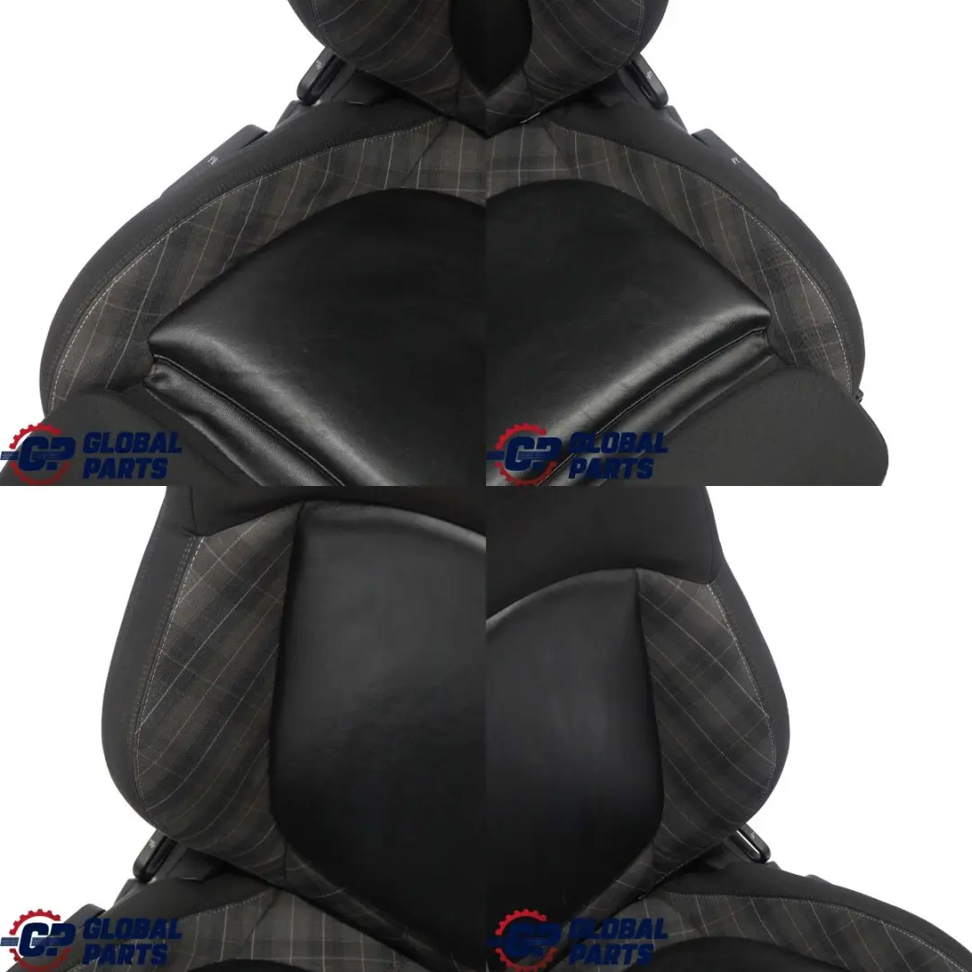 Mini Cooper One Sedili Sportivi Sport Spazi Interni Tessuto / pelle Nera - SKU F55 Fabric / Leather Sport Seats (FYE1)-1 - Numero di parte F55