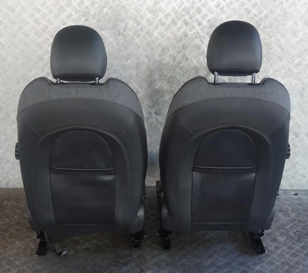 BMW Mini Cooper One Sportsitze Sport Sitze Innenraum Stoff / Leder Schwarz - SKU F55 Fabric / Leather Sport Seats (KDE1) - Teilenummer F55