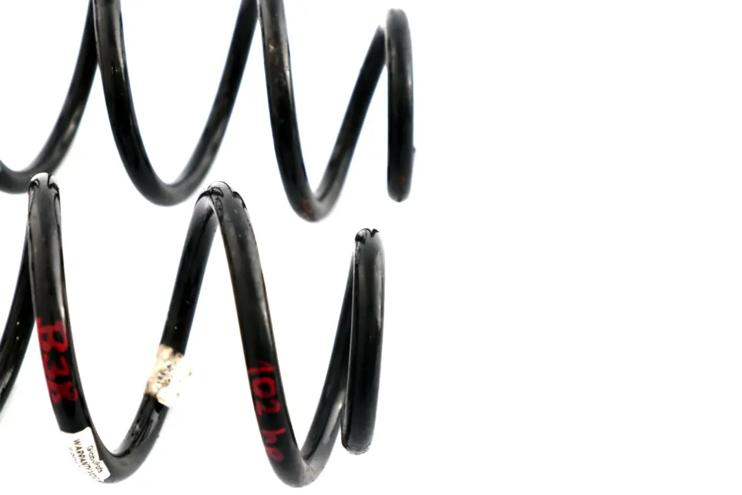 B38 102 hp Rear Suspension Coil Spring Set Left Right N/O/S to Mini F56 One with Part number F56 ONE B38 COIL SPRING Mini F56 One B38 102 hp Rear Suspension Coil Spring Set Left Right N/O/S - SKU F56 ONE B38 COIL SPRING - Part number F56 ONE B38 COIL SPRING