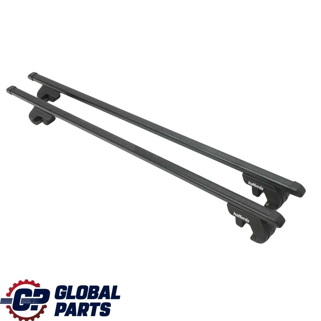  Genuine Halfords Roof Railing Rail Rack Bar Set - SKU 726319 - Part number 726319
