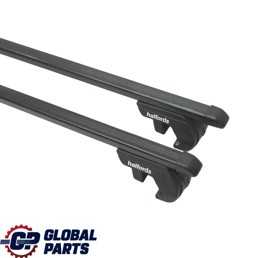  Genuine Halfords Roof Railing Rail Rack Bar Set - SKU 726319 - Part number 726319