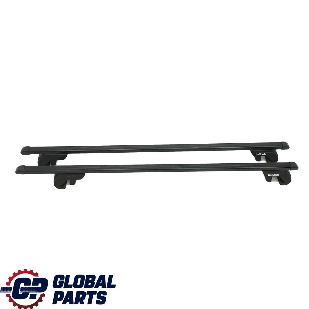  Genuine Halfords Roof Railing Rail Rack Bar Set - SKU 726319 - Part number 726319