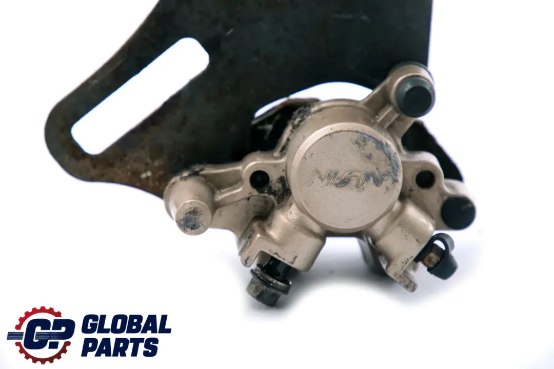 CBR 125 Rear Wheel Brake Caliper Housing Carrier Holder to Honda with Part number Honda CBR 125 Rear Caliper Honda CBR 125 Rear Wheel Brake Caliper Housing Carrier Holder - SKU Honda CBR 125 Rear Caliper - Part number Honda CBR 125 Rear Caliper