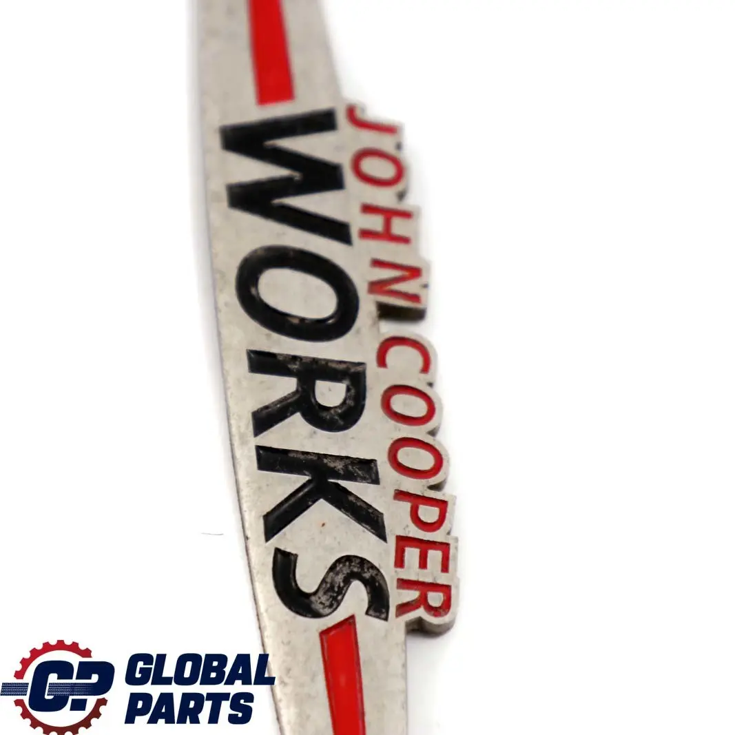 Mini Cooper S Jcw John Cooper Works Embleme Logo Marque Plaque - SKU JCW-Emblem - Numéro de pièce JCW Emblem