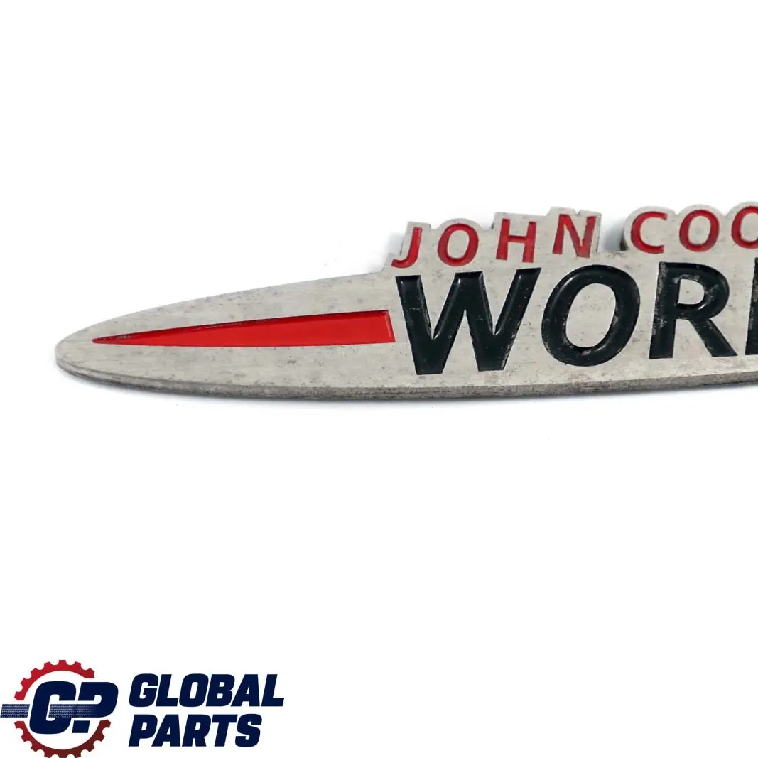 Mini Cooper S JCW John Cooper Works Emblem Logo Marke Plakette - SKU JCW-Emblem - Teilenummer JCW Emblem