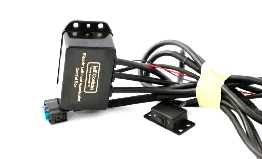 BMW Electric Left Foot Accelerator Control Box Module Switch Cables - SKU Jeff Gosling - Part number Jeff Gosling