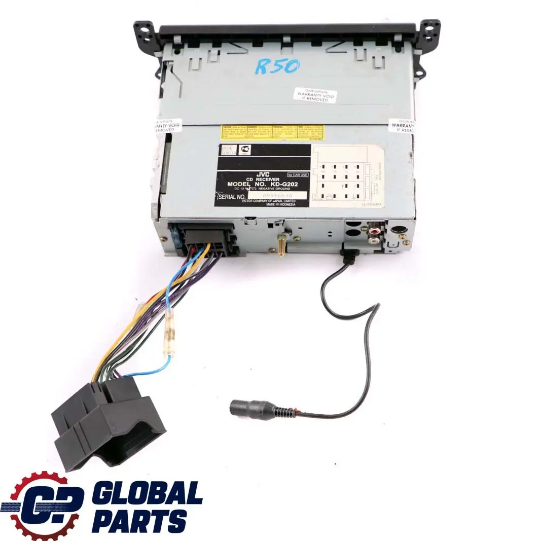 Genuine JVC Car Radio Stereo CD Audio Player Head Unit to with Part number KD-G202 Genuine JVC Car Radio Stereo CD Audio Player Head Unit - SKU KD-G202 - Part number KD-G202