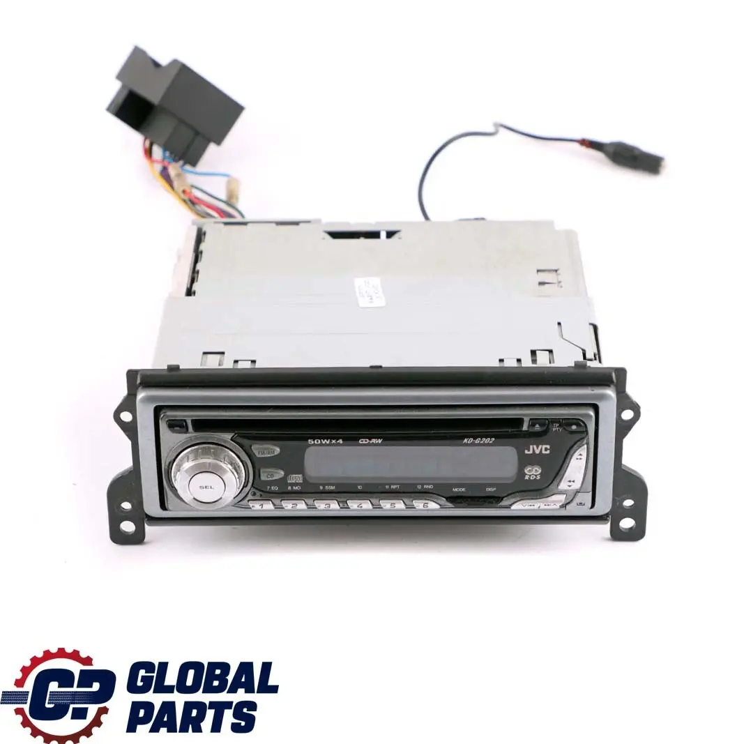 Genuine JVC Car Radio Stereo CD Audio Player Head Unit to with Part number KD-G202 Genuine JVC Car Radio Stereo CD Audio Player Head Unit - SKU KD-G202 - Part number KD-G202
