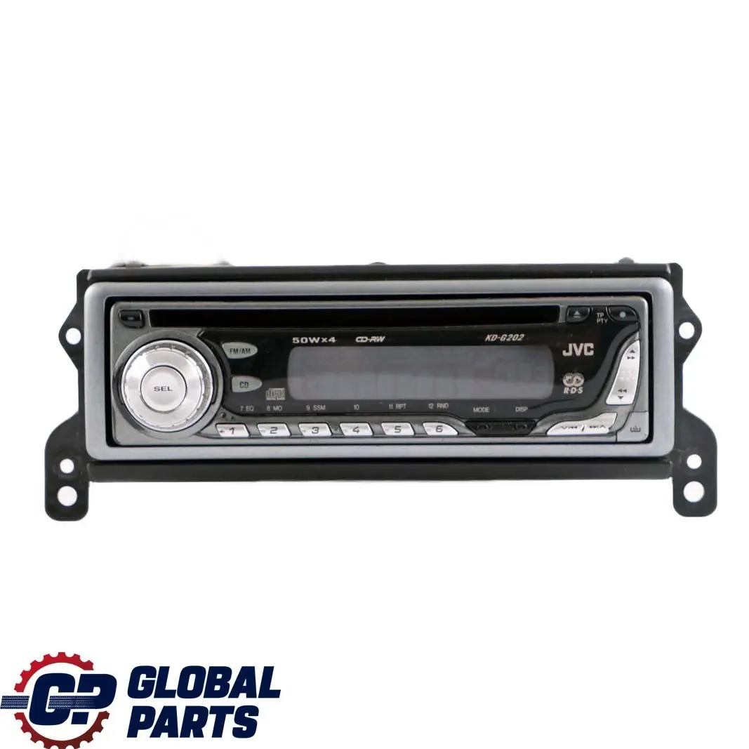 Genuine JVC Car Radio Stereo CD Audio Player Head Unit to with Part number KD-G202 Genuine JVC Car Radio Stereo CD Audio Player Head Unit - SKU KD-G202 - Part number KD-G202