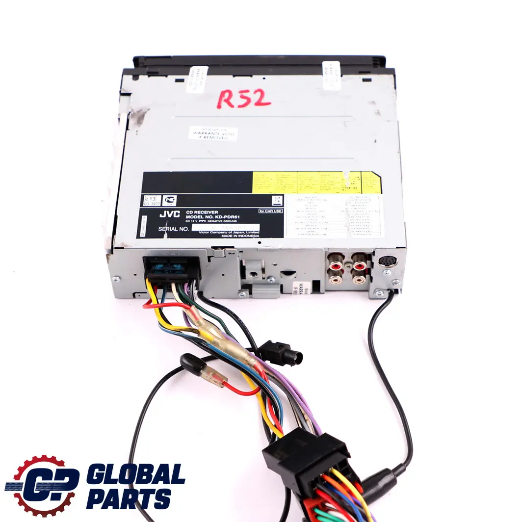 Genuine JVC CD AUX MP3 iPod Car Radio Stereo Audio Media Player to with Part number KD-PDR51 Genuine JVC CD AUX MP3 iPod Car Radio Stereo Audio Media Player - SKU KD-PDR51 - Part number KD-PDR51