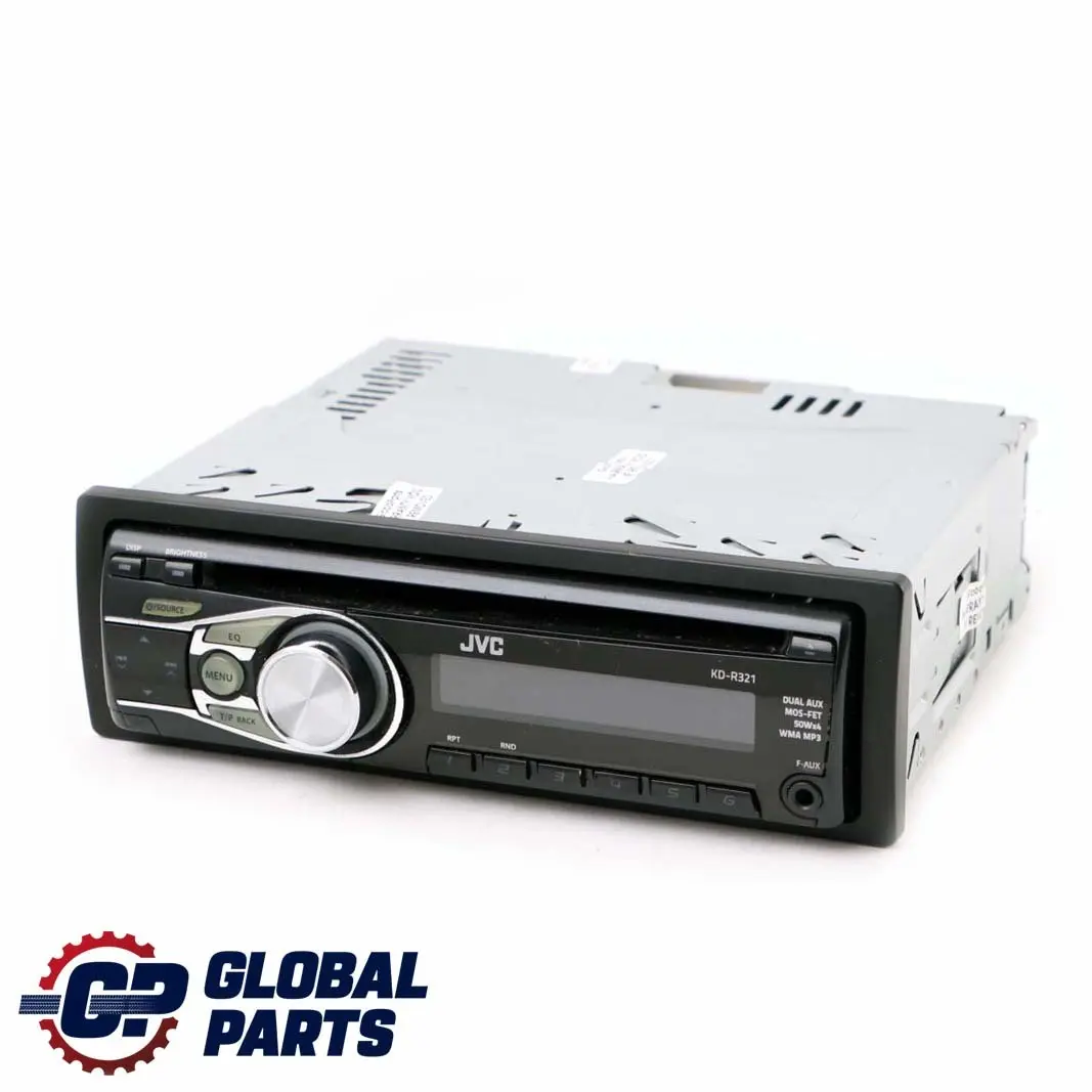 JVC Car Radio Stereo CD MP3 AUX Audio Player to with Part number KD-R321 JVC Car Radio Stereo CD MP3 AUX Audio Player - SKU KD-R321 - Part number KD-R321