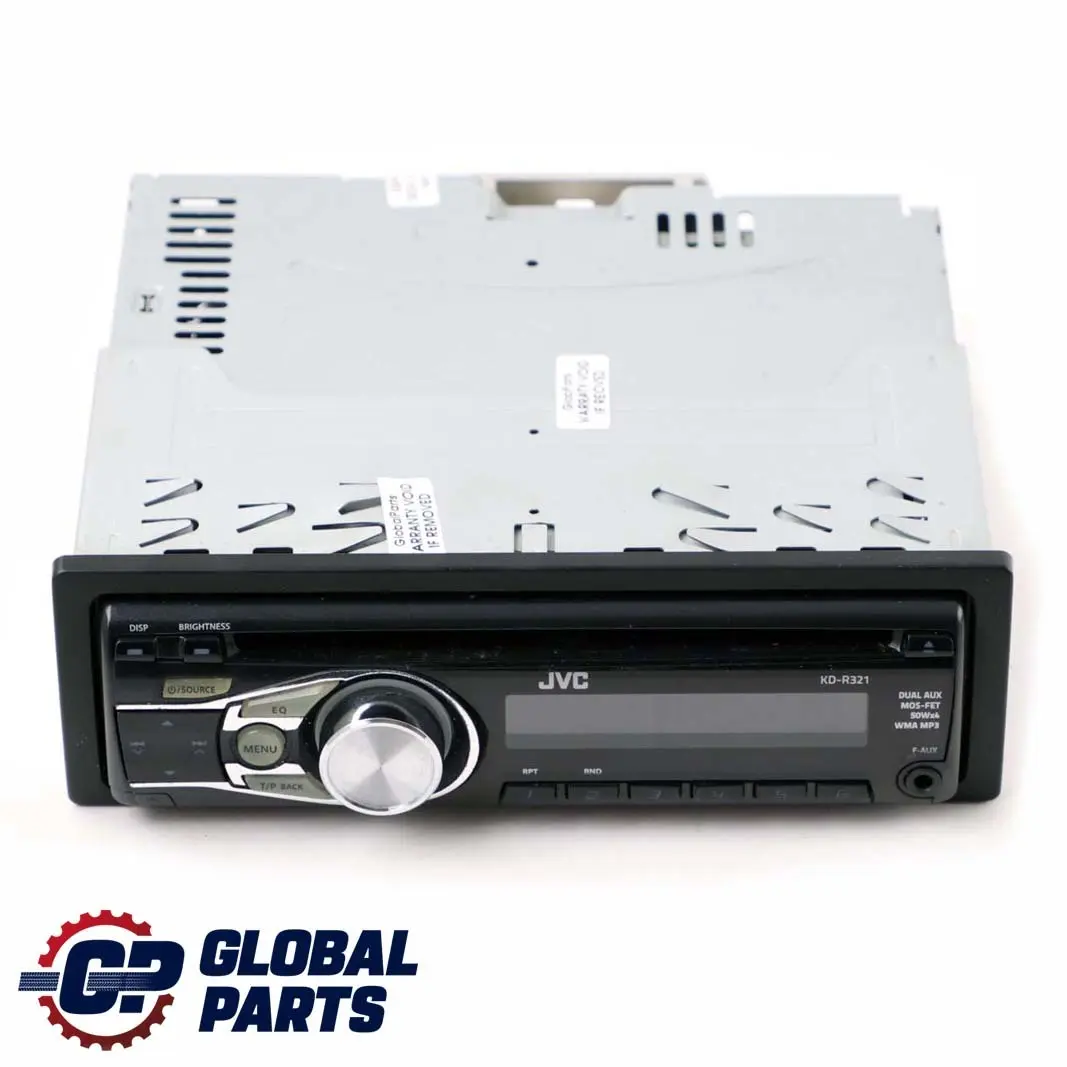 JVC Car Radio Stereo CD MP3 AUX Audio Player to with Part number KD-R321 JVC Car Radio Stereo CD MP3 AUX Audio Player - SKU KD-R321 - Part number KD-R321