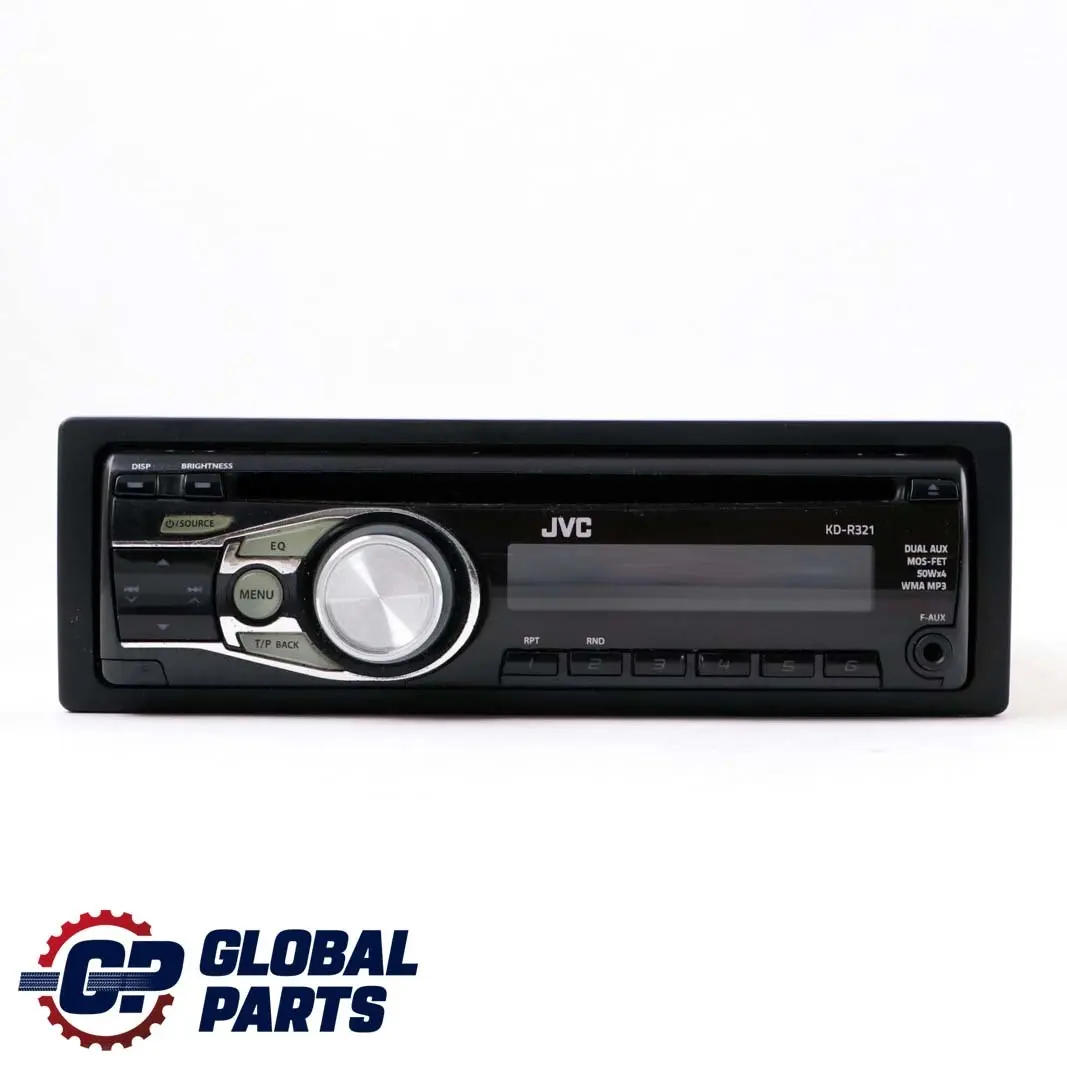 JVC Car Radio Stereo CD MP3 AUX Audio Player to with Part number KD-R321 JVC Car Radio Stereo CD MP3 AUX Audio Player - SKU KD-R321 - Part number KD-R321