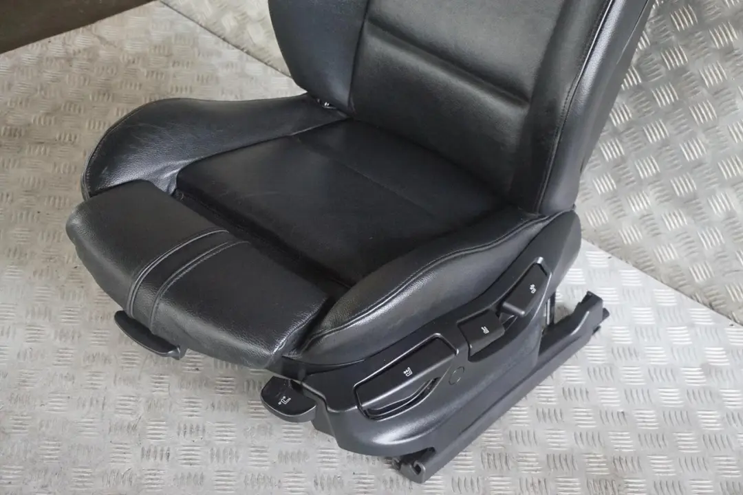 BMW X3 Series E83 Heated Sport Front Left N/S Seat Black Leather - SKU lhd-3412152 - Part number 3412152