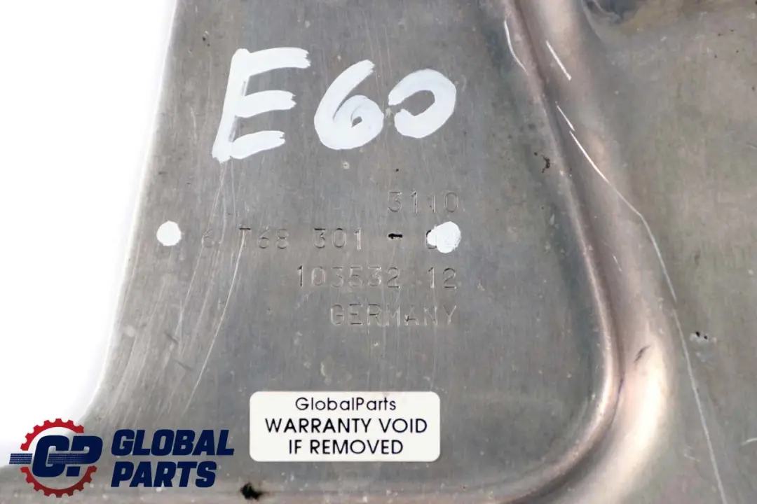 BMW E60 E61 xDrive Versteifungsplatte Unterbodenschutz Unterfahrschutz 6768301 - SKU lhd-6768301 - Teilenummer 6759878