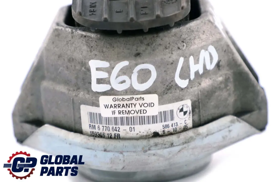 Rubber Mount Right O/S 6770642 to BMW 5 Series E60 E61 525xd 530xd Diesel Engine with Part number 6756098 BMW 5 Series E60 E61 525xd 530xd Diesel Engine Rubber Mount Right O/S 6770642 - SKU lhd-6770642 - Part number 6756098