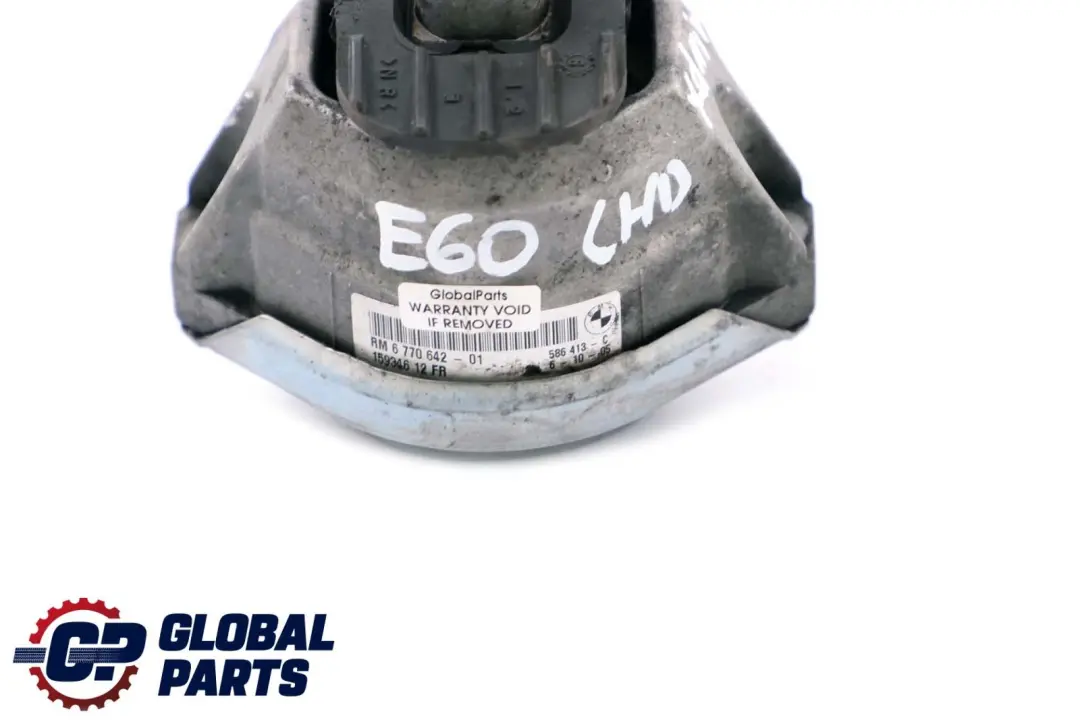 BMW 5 Series E60 E61 525xd 530xd Diesel Engine Rubber Mount Right O/S 6770642 - SKU lhd-6770642 - Part number 6756098