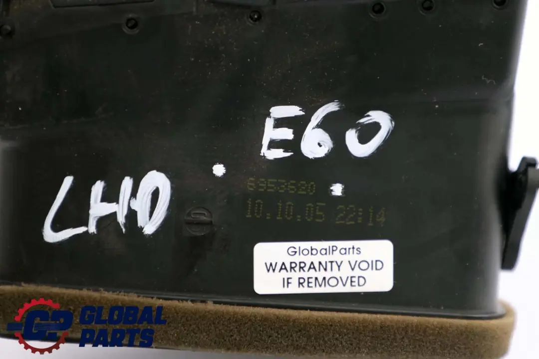 BMW 5 er E60 E61 Luftausströmer Lüftungsdüse Luftdüse Vorne Rechts - SKU lhd-6953620 - Teilenummer 9292740