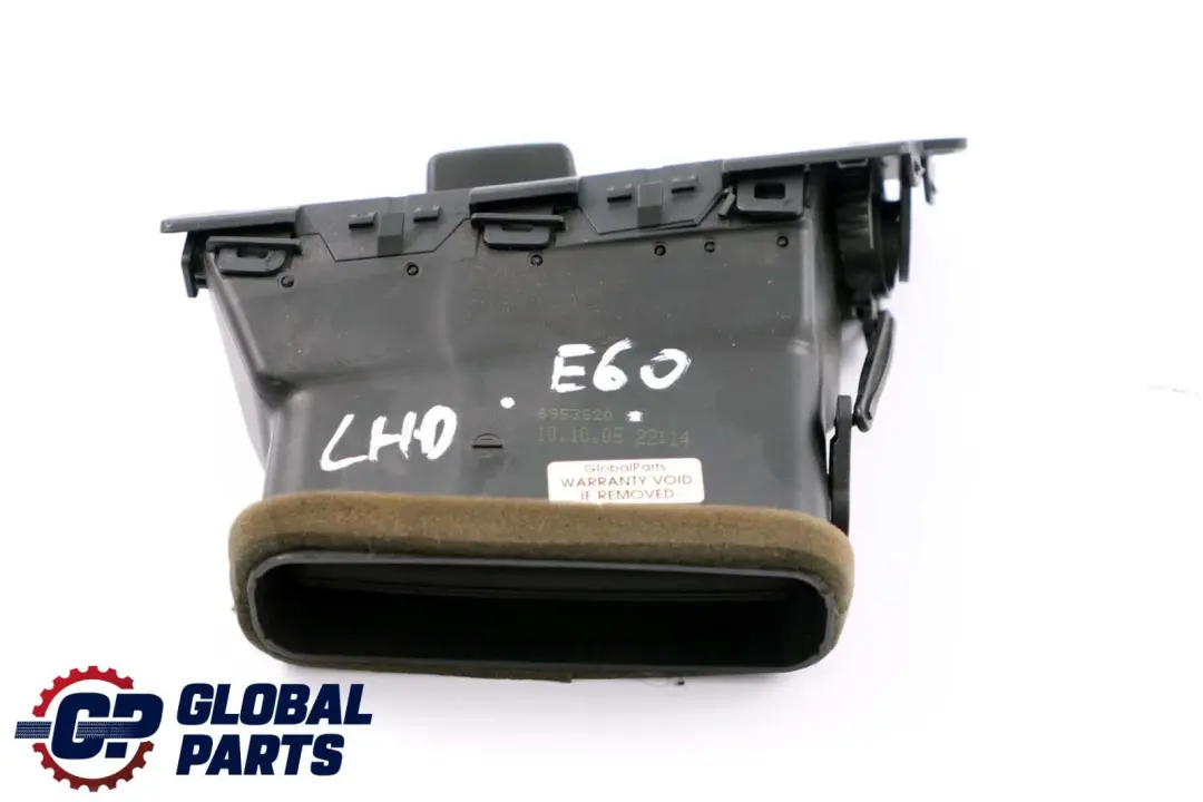 BMW 5 er E60 E61 Luftausströmer Lüftungsdüse Luftdüse Vorne Rechts - SKU lhd-6953620 - Teilenummer 9292740